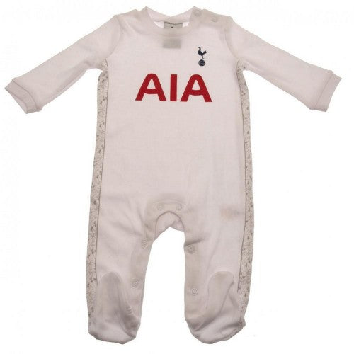 Front - Tottenham Hotspur FC Baby Sleepsuit