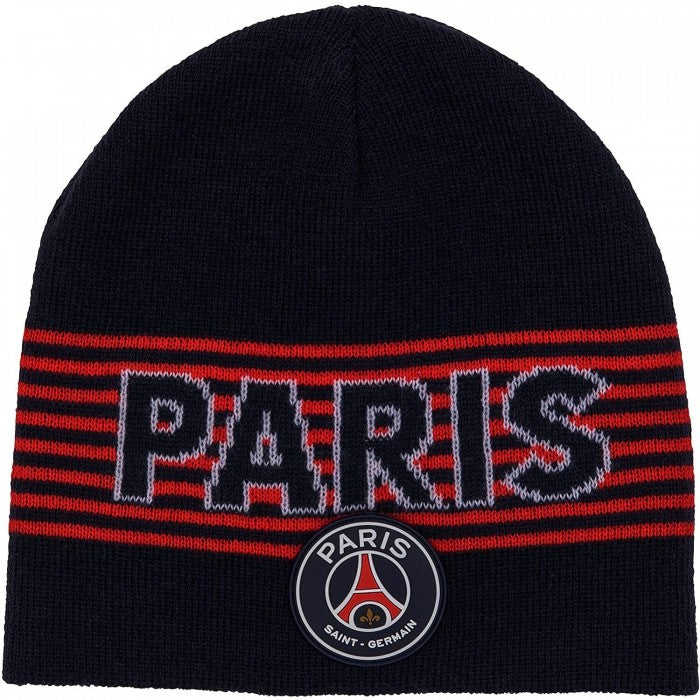 Front - Paris Saint Germain FC Unisex Adult Beanie