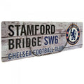 Front - Chelsea FC Stamford Bridge Rustic Street Sign