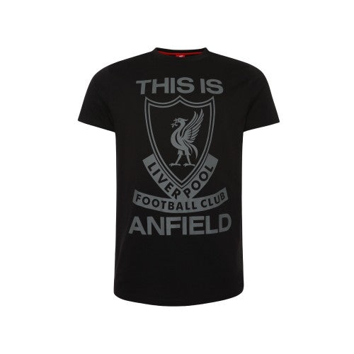 Front - Liverpool FC Mens This Is Anfield T-Shirt