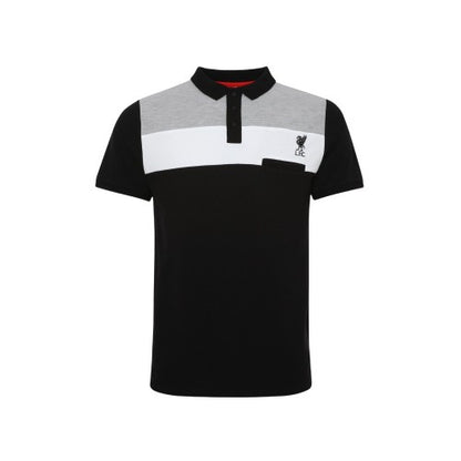 Front - Liverpool FC Mens Polo Shirt