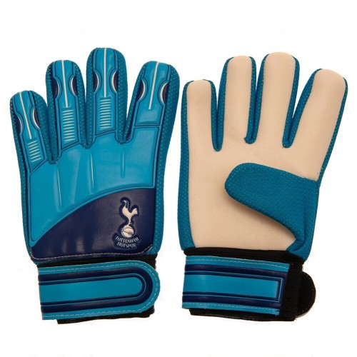 Front - Tottenham Hotspur FC Childrens/Kids Delta Goalkeeper Gloves