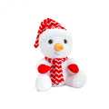 Front - Keel Toys Keeleco Snowman Christmas Plush Toy