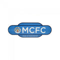 Front - Manchester City FC Retro Years Crest Door Sign