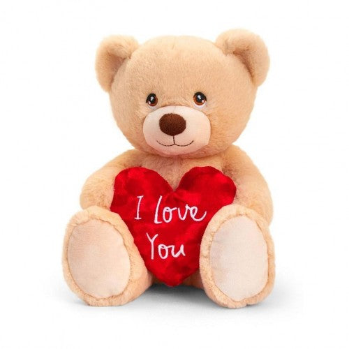 Front - Keel Toys Heart Valentine`s Day Teddy Bear