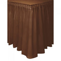 Front - Unique Party Plastic Plain Table Skirt