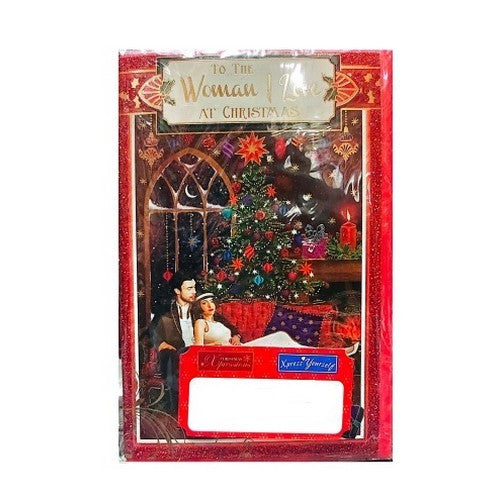 Front - Simon Elvin To The Women I Love Couple Christmas Card (Pack of 6)