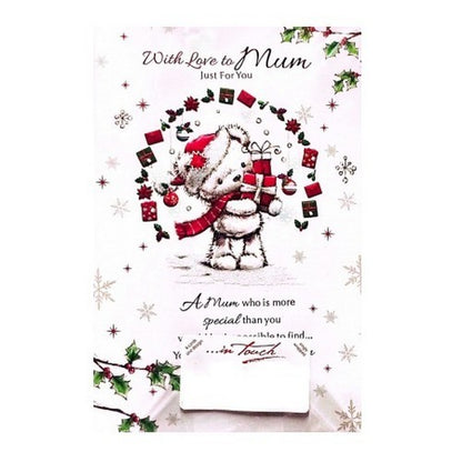 Front - Simon Elvin With Love To Mum Just For You Christmas Card (Pack of 6)