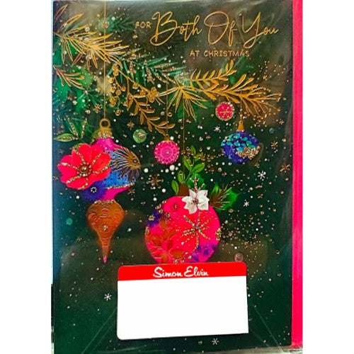 Front - Simon Elvin For Both Of You Christmas Card (Pack of 6)