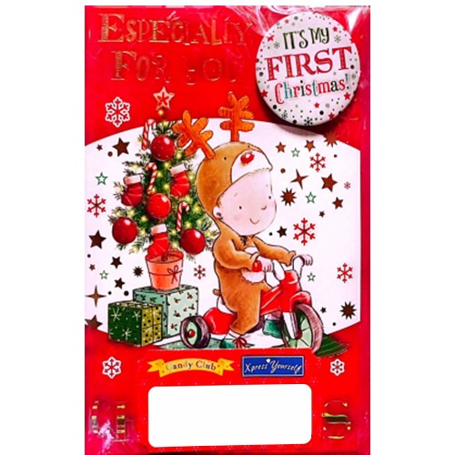 Front - Simon Elvin It´s My First Christmas Card (Pack of 6)