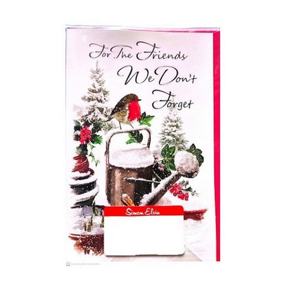 Front - Simon Elvin For The Friend We Don´t Forget Christmas Card (Pack of 6)
