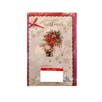 Front - Simon Elvin Have A Happy Christmas Greetings Card (Pack of 6)