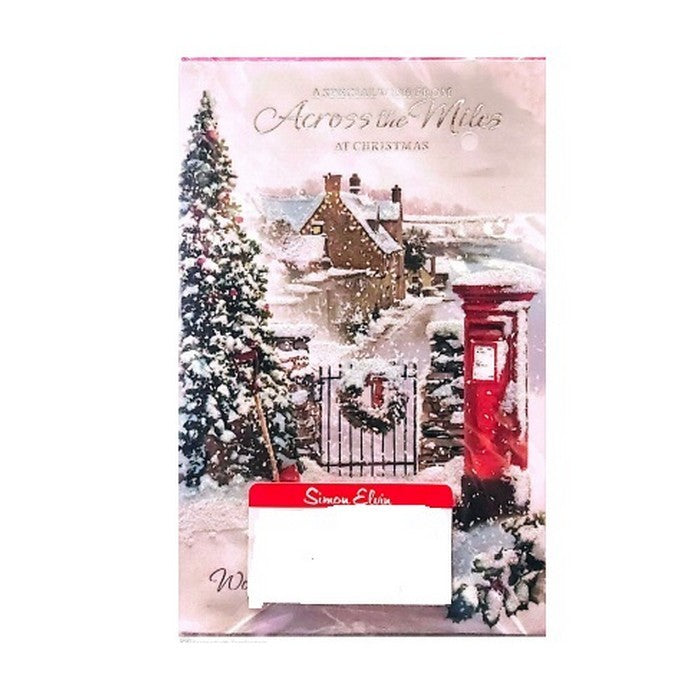 Multicoloured - Front - Simon Elvin Across The Miles Christmas Greetings Card (Pack of 6)