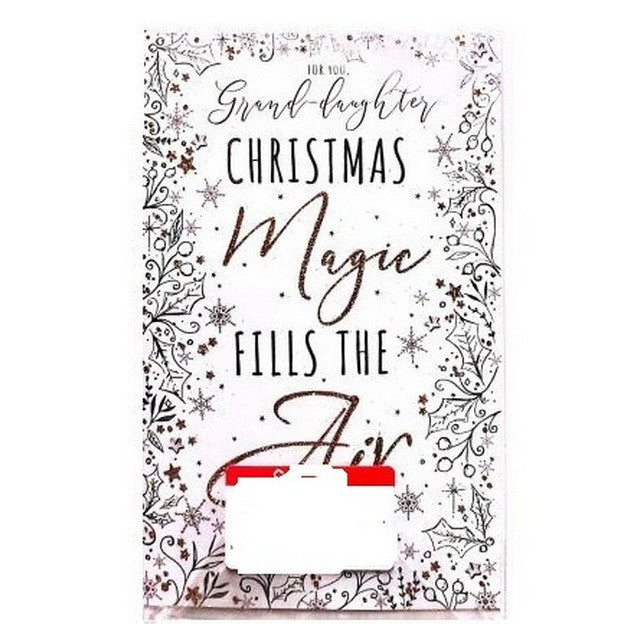 Front - Simon Elvin For You Grand Daughter Christmas Card (Pack of 6)