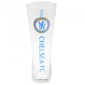 Front - Chelsea FC Official Wordmark Football Crest Peroni Pint Glass