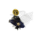 Front - Amscan Couture Clip-On New Year Fascinator
