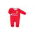 Front - Manchester United FC Baby Crest Sleepsuit