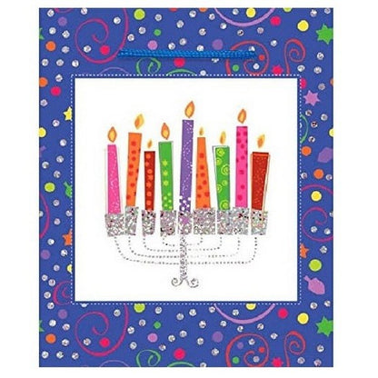 Front - Amscan Menorah Gift Bag