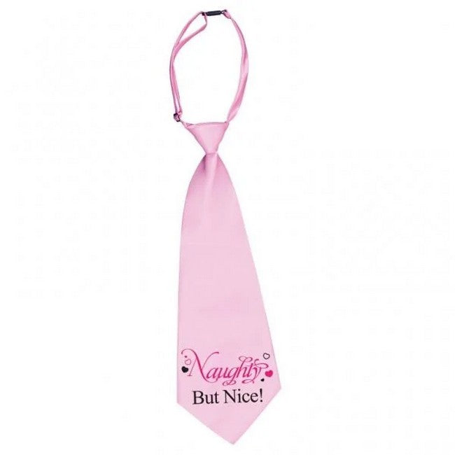 Pink - Front - Amscan Naughty But Nice Hen Night Tie