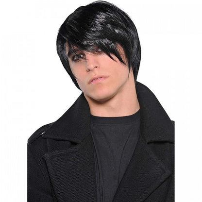 Front - Amscan Gothic Punk Plain Wig