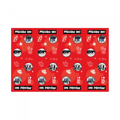 Front - One Direction Plastic Party Table Cover