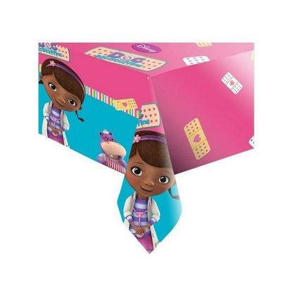 Front - Doc McStuffins Plastic Logo Tablecloth
