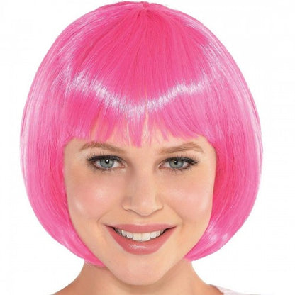Front - Amscan Girls Night Out Bob Cut Wig
