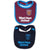 Front - West Ham United FC Baby Contrast Trim Bibs (Pack of 2)
