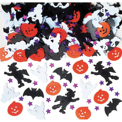 Front - Amscan Halloween Night Metallic Confetti