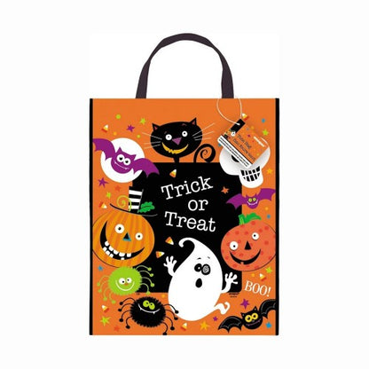 Front - Unique Party Spooky Smiles Halloween Tote Bag