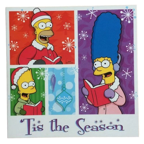 Front - The Simpsons Tis The Season Christmas Card (Pack of 8)