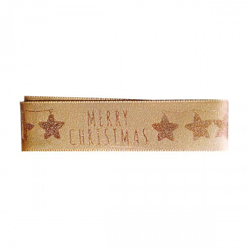 Front - Anniversary House Ribbon Christmas Cake Decoration