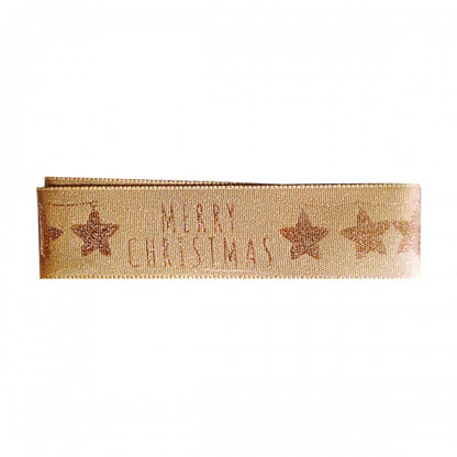 Front - Anniversary House Ribbon Christmas Cake Decoration