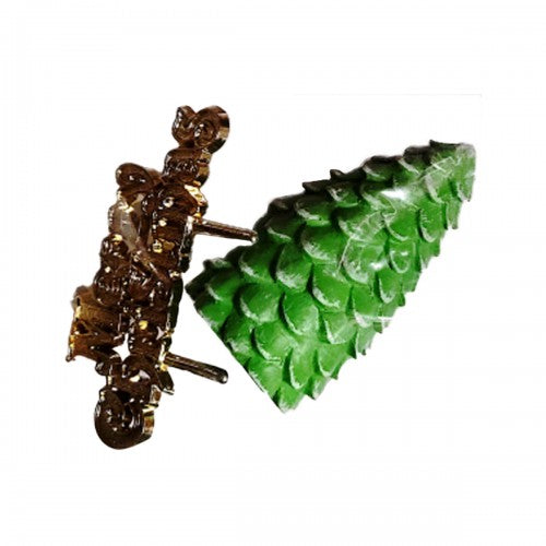 Front - Anniversary House Merry Christmas Tree Cake Decoration