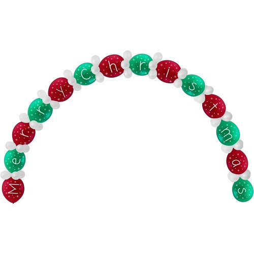 Front - Globos Payaso Christmas Balloon Arch Kit (Pack of 66)