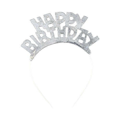 Front - Unique Party Prismatic Happy Birthday Tiara