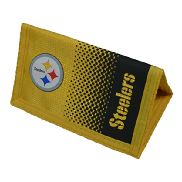 Yellow-Black - Front - Pittsburgh Steelers NFL Fade Wallet