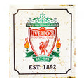 Front - Liverpool FC Official Retro Football Crest Bedroom Sign