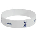 Front - Tottenham Hotspur FC Official Single Rubber Football Crest Wristband
