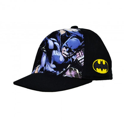 Front - DC Comics Batman Childrens Teens Official Snapback Cap
