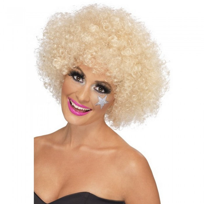 Front - Smiffys 70s Funky Fancy Dress Afro Wig