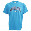 Front - Mens Scotland Print Short Sleeve Casual T-Shirt/Top