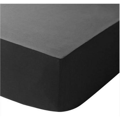 Front - Percale Fitted Sheet