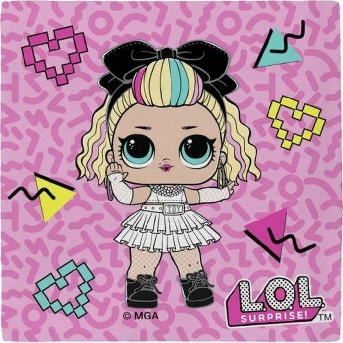 Front - LOL Surprise 80s B.B. Face Towel