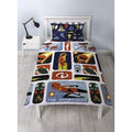 Front - Incredibles 2 Childrens/Kids Retro Reversible Single Rotary Duvet Set