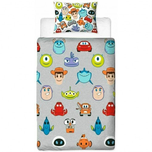 Front - Disney Pixar Emoji Duvet Cover Set