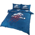 Front - Jurassic World Claws Duvet Cover Set