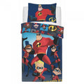 Front - Incredibles Super City Panel Duvet Cover Set