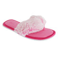 Front - Forever Dreaming Womens Memory Foam Flip-Flop Slippers