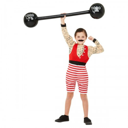 Front - Smiffys Boys Deluxe Strong Boy Costume Set